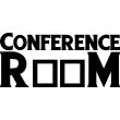 Vinilos para puertas - Vinilo de puerta Conference room - ambiance-sticker.com