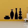 Cuatro siluetas de vasos - ambiance-sticker.com