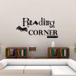 Vinilos con frases - Vinilo Reading corner - ambiance-sticker.com