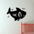 Vinilos de paredes - Vinilo Tiburón con ojos grandes - ambiance-sticker.com