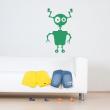 Vinilos infantiles de paredes - Vinilo robot de la diversión - ambiance-sticker.com