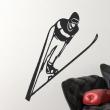 Vinilos decorativos de siluetas - Pegatina esquiador al aire libre - ambiance-sticker.com