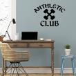 Vinilos dormitorios - Vinilo decorativo deporte athletic club - ambiance-sticker.com