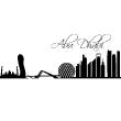 Vinilos decorativos país - Vinilo Ciudad de Abu Dhabi - ambiance-sticker.com