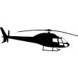 Vinilos decorativos diseños - Vinilo Volar un helicóptero - ambiance-sticker.com