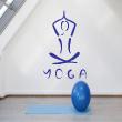 Pegatina ejercicios de yoga - ambiance-sticker.com