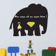Pegatina pizarra Elephant - ambiance-sticker.com
