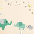 Vinilos decorativos Animales - Vinilos elefantes encantadores - ambiance-sticker.com