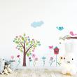 Vinilos infantiles de paredes - Vinilo niño floraciones de árboles - ambiance-sticker.com