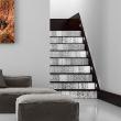 vinilo escalera - Vinilo escalera azulejos Attila x 2 - ambiance-sticker.com