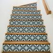 vinilo escalera - Vinilo escalera azulejos Laurina x 2 - ambiance-sticker.com