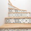 vinilo escalera - Vinilo escalera azulejos marialla x 2 - ambiance-sticker.com