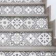 vinilo escalera - Vinilo escalera azulejos orlandono x 2 - ambiance-sticker.com