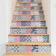 vinilo escalera - Vinilo escalera azulejos Ragnar x 2 - ambiance-sticker.com