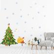 Vinilo Navidad Vinilo navideñas escandinavas de Laponia - ambiance-sticker.com
