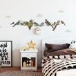 Vinilos infantiles de paredes - Vinilo pájaros que viajan - ambiance-sticker.com
