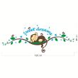 Vinilos decorativos Animales - Adhesivo Mono sweet dreams - ambiance-sticker.com