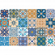vinilos baldosas de cemento - 24 vinilos azulejos basilicato - ambiance-sticker.com