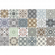 vinilos baldosas de cemento - 24 vinilos azulejos berobello - ambiance-sticker.com