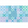 vinilos baldosas de cemento - 60 adhesivos azulejos vintage Mediterráneo - ambiance-sticker.com