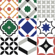 vinilos baldosas de cemento - 9 vinilos azulejos dalidah - ambiance-sticker.com