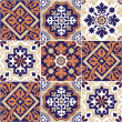 vinilos baldosas de cemento - 9 adhesivos azulejos arabescos ornamentales - ambiance-sticker.com