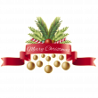 Vinilo Navidad Vinilo Navidad Cinta Merry Christmas - ambiance-sticker.com