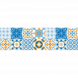 vinilo escalera - Vinilo escalera azulejos luisino x 2 - ambiance-sticker.com