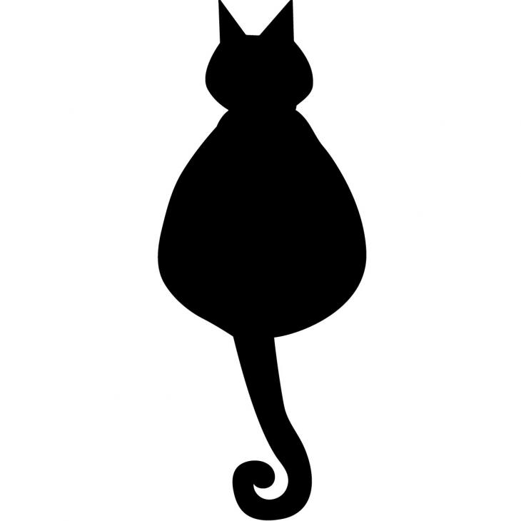 Vinilos Pizarras - Vinilo pizarra El gato - ambiance-sticker.com