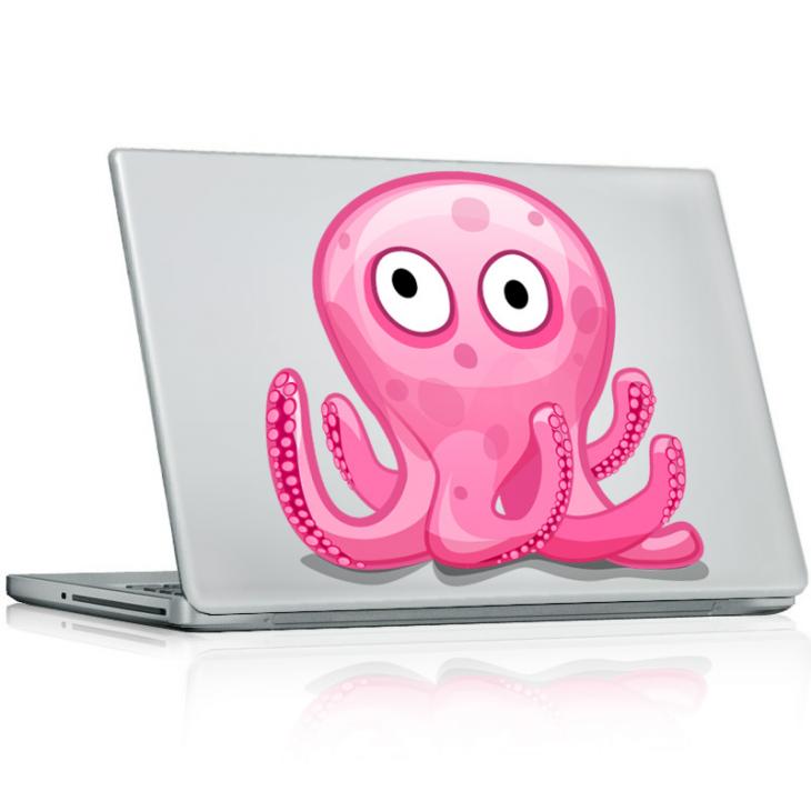 Laptop piel Pulpo - ambiance-sticker.com