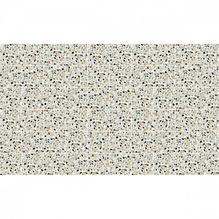 vinilos baldosas de cemento - 60 vinilo baldosas terrazzo yadira - ambiance-sticker.com