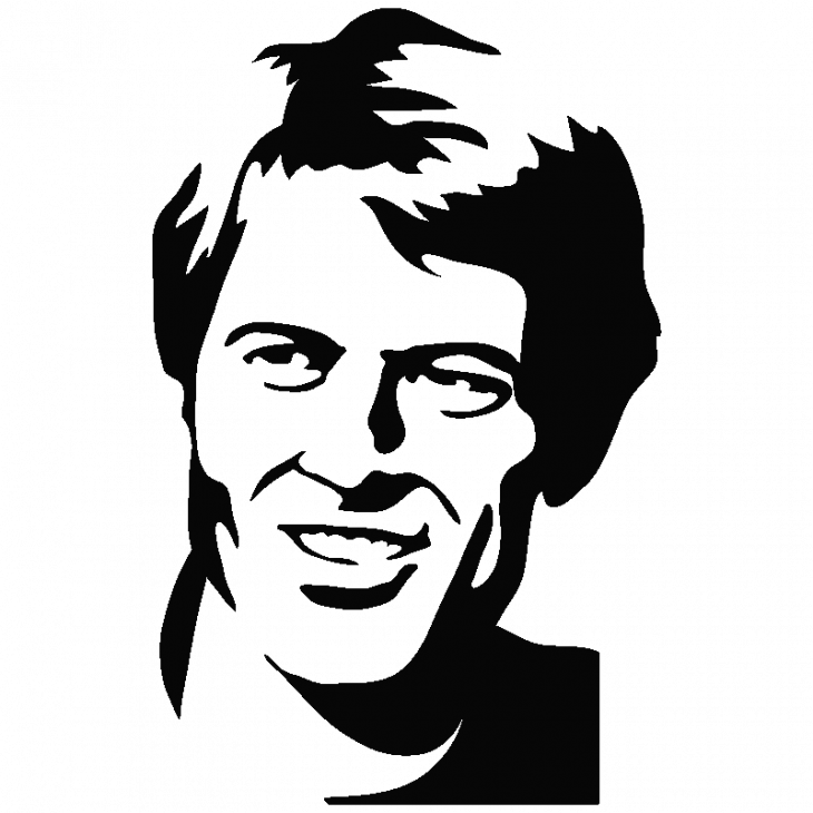 Retrato Robert Redford 3 - ambiance-sticker.com