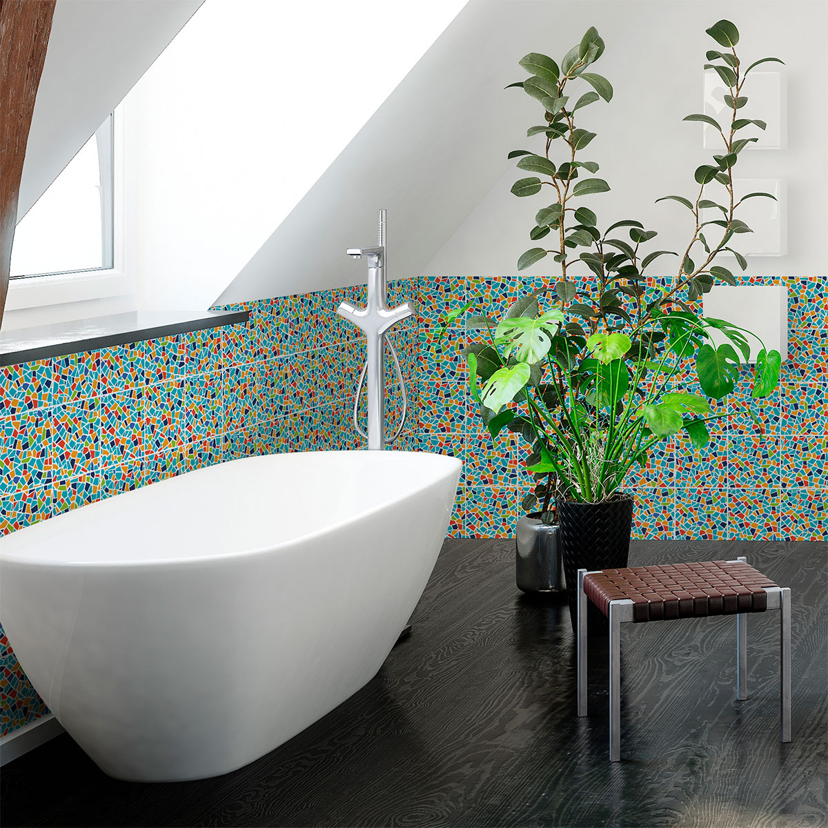 30 stickers carrelages terrazzo wilfred