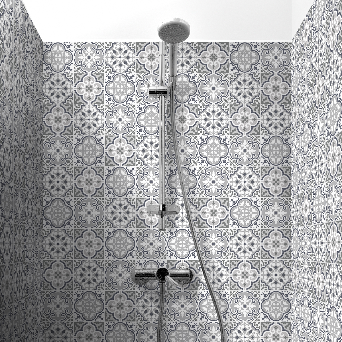 60 wall stickers cement tiles larencia