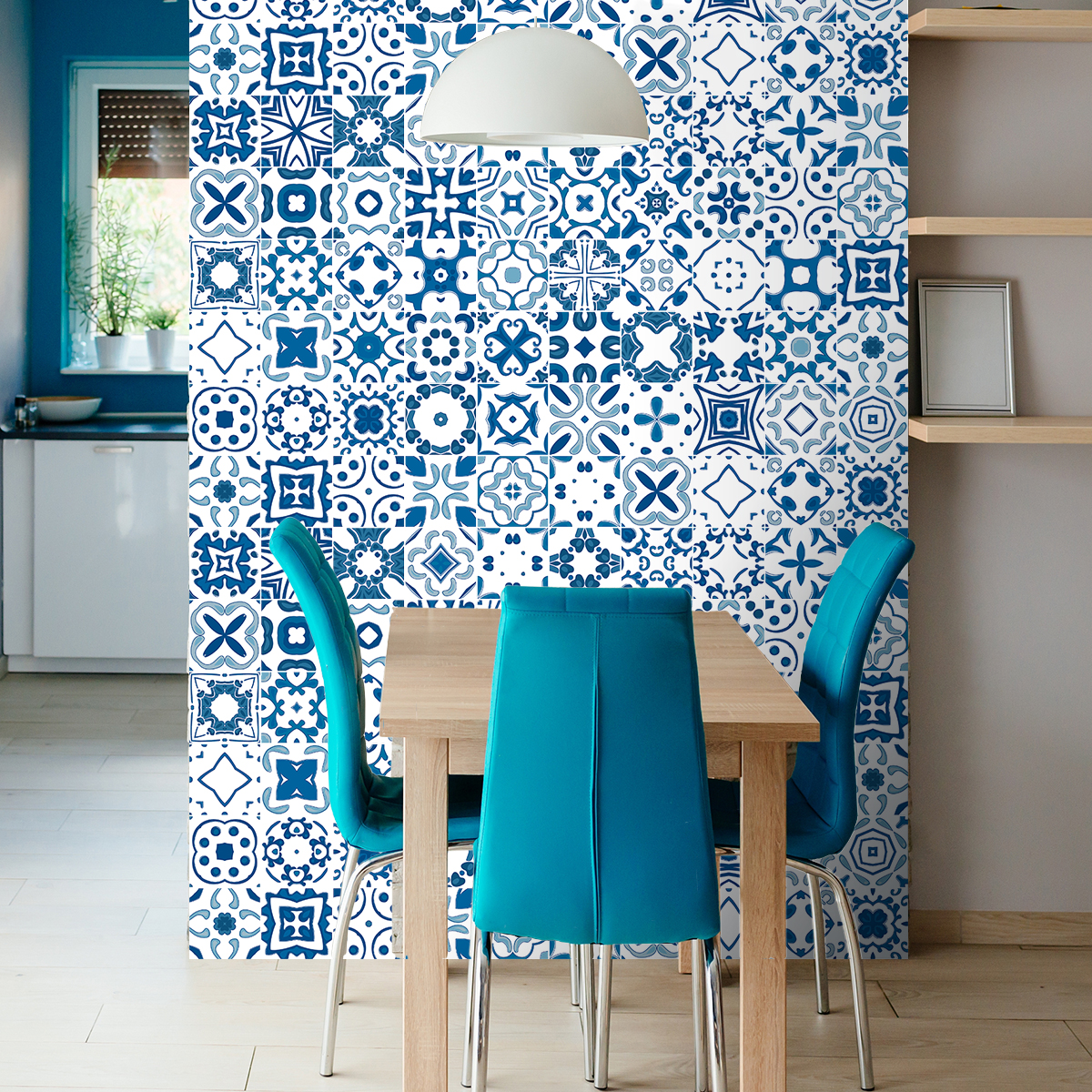 60 wall decal tiles azulejos ursulia