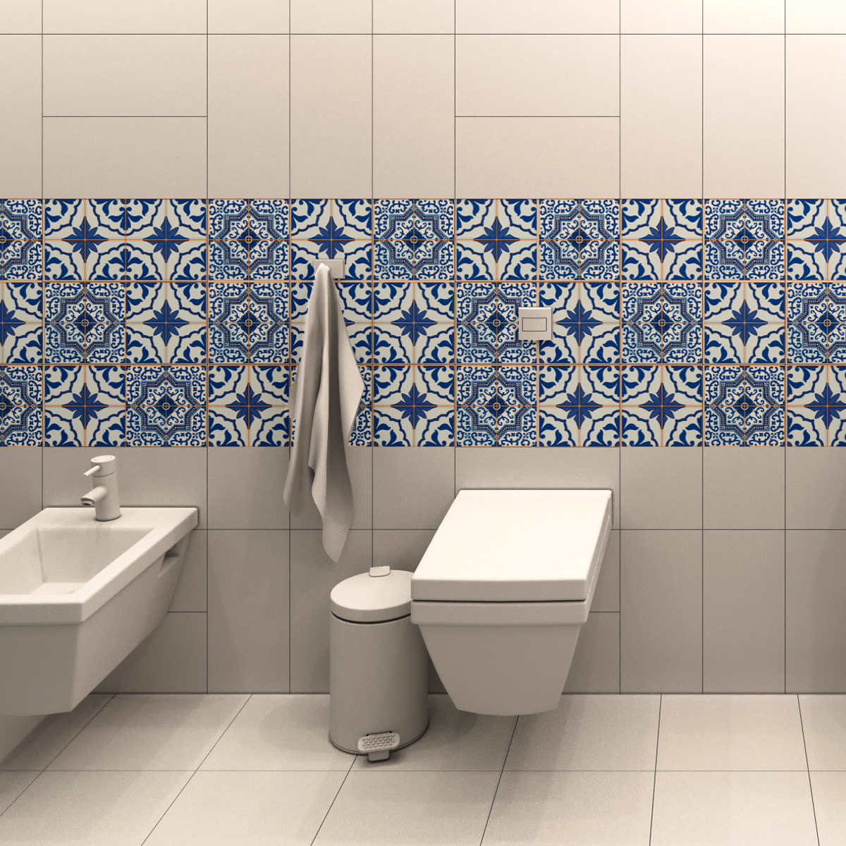 9 wall stickers tiles azulejos Sérgio