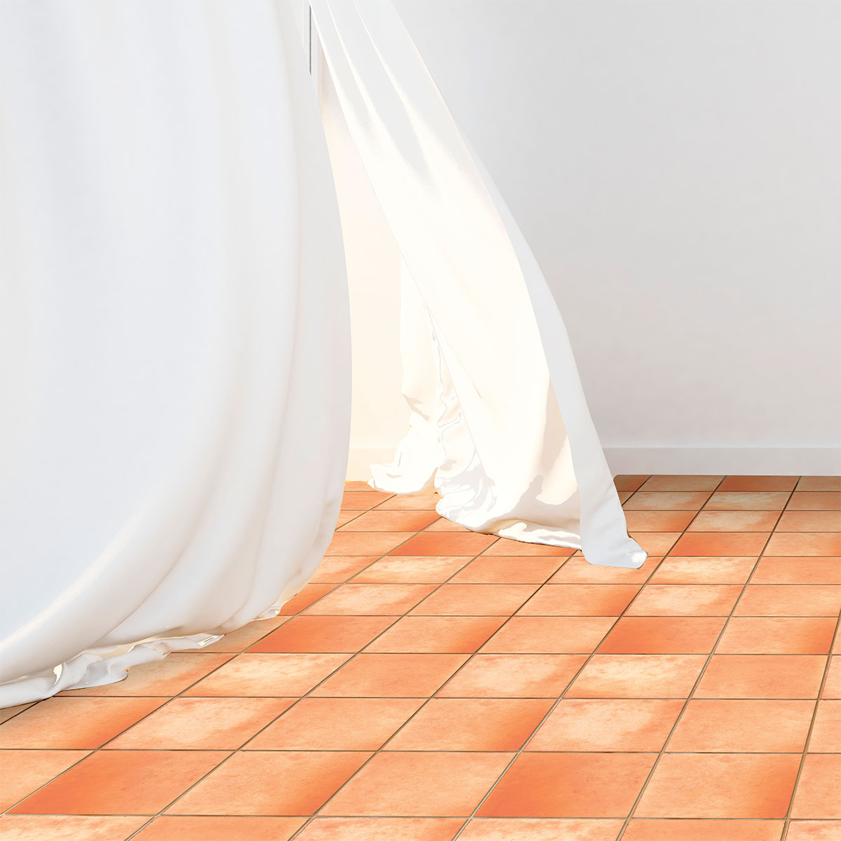 9 wall terracotta tiles truccia anti-slip floor