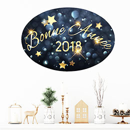 Happy New Year Wall Decals