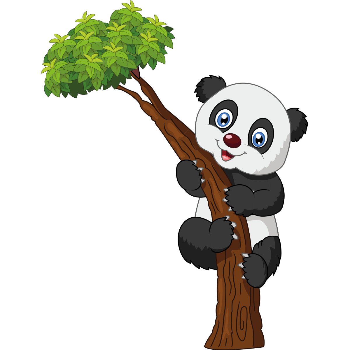 Vinilos animales panda en un árbol – Vinilos VINILOS CHICOS Todos los  muchachos pegatinas - Ambiance-sticker