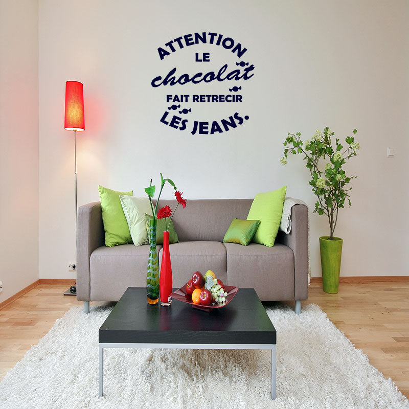 Sticker mural chocolat - Stickers cuisine