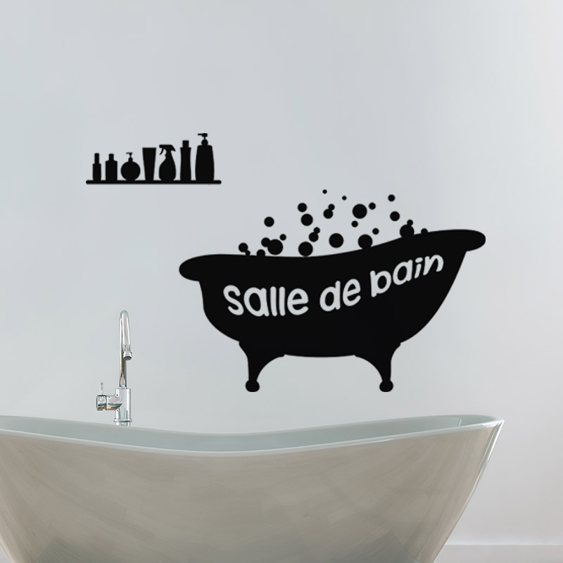Sticker Baignoire Salle de bain