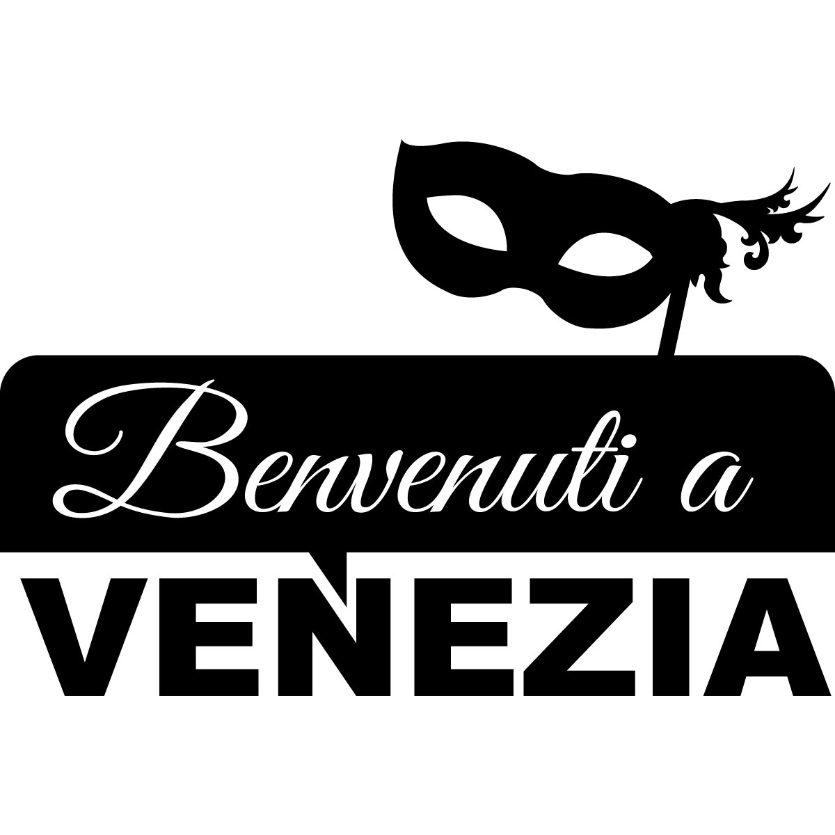 Wall decal Welcome to Venice