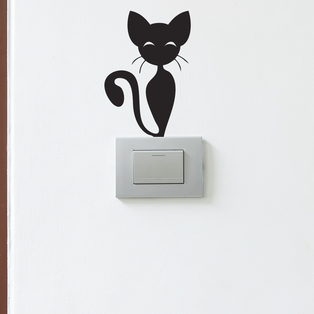 Wall decal Standing Cat