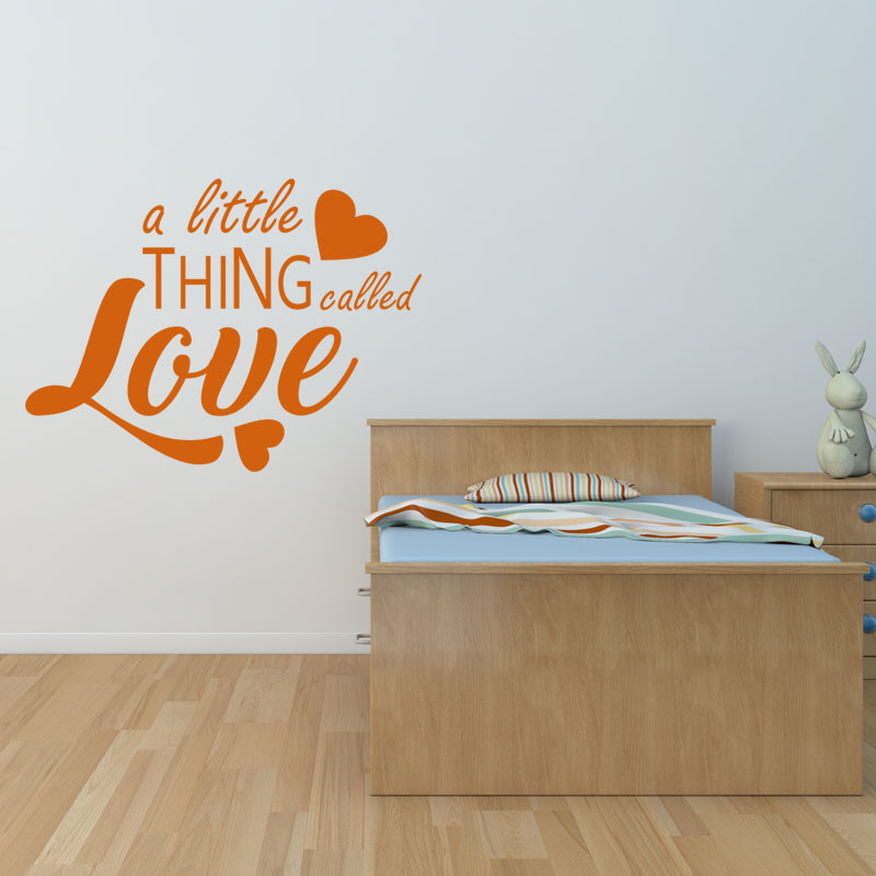 Wall decal sticker A little things called love - decoration