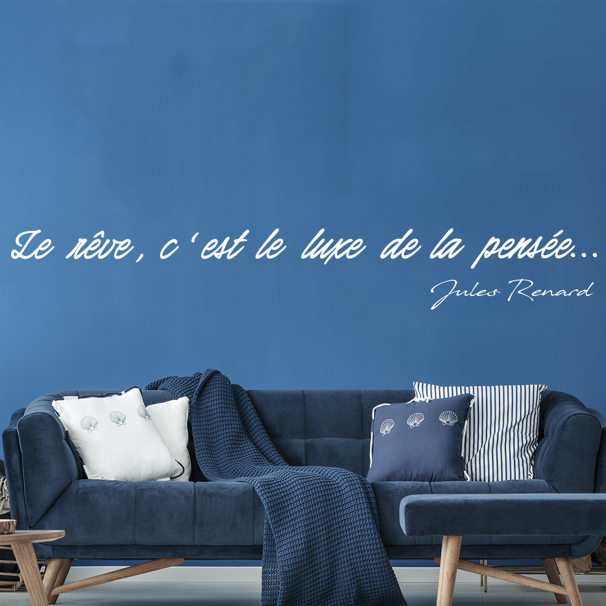 Quote Wall Decal Le Reve C Est Le Luxe De La Pensee Jules Renard Wall Decals Quote Wall Stickers French Ambiance Sticker