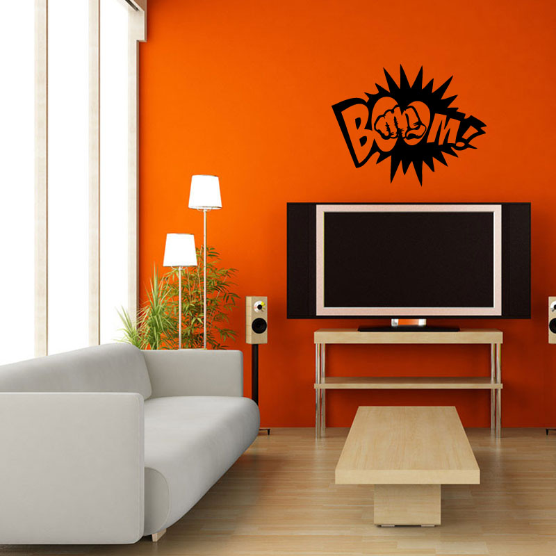 Wall decal Punch Boom