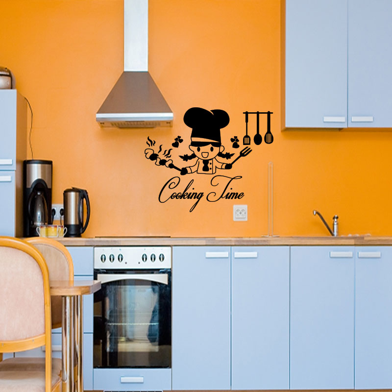 Stickers Cuisine Cooking Lounge - Autocollant muraux et deco