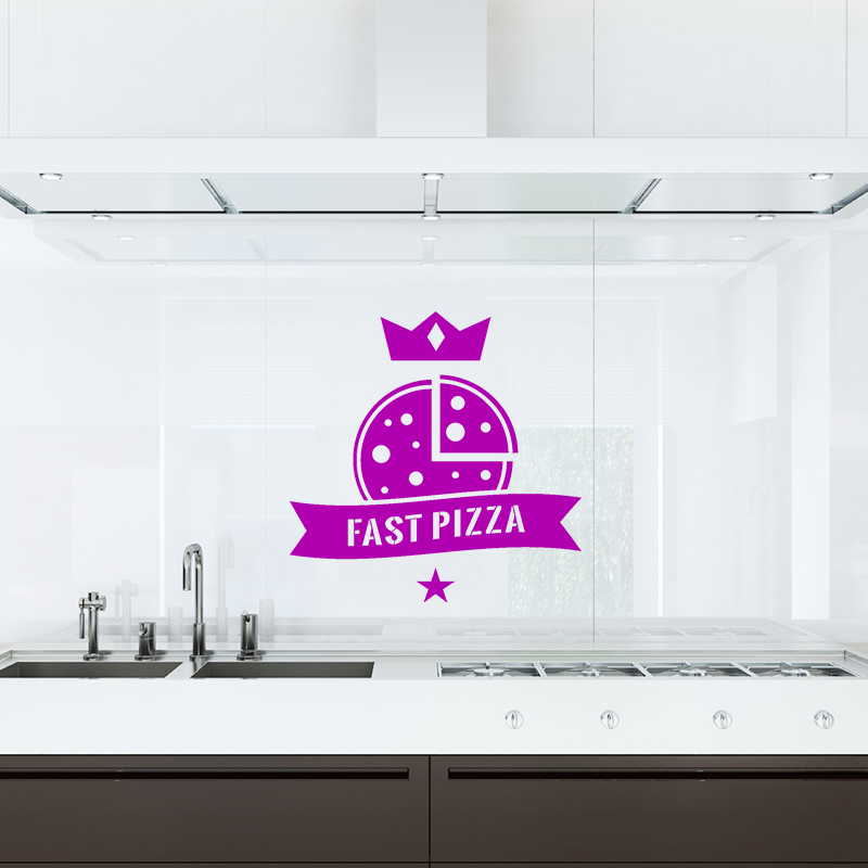Sticker cuisine Fast pizza