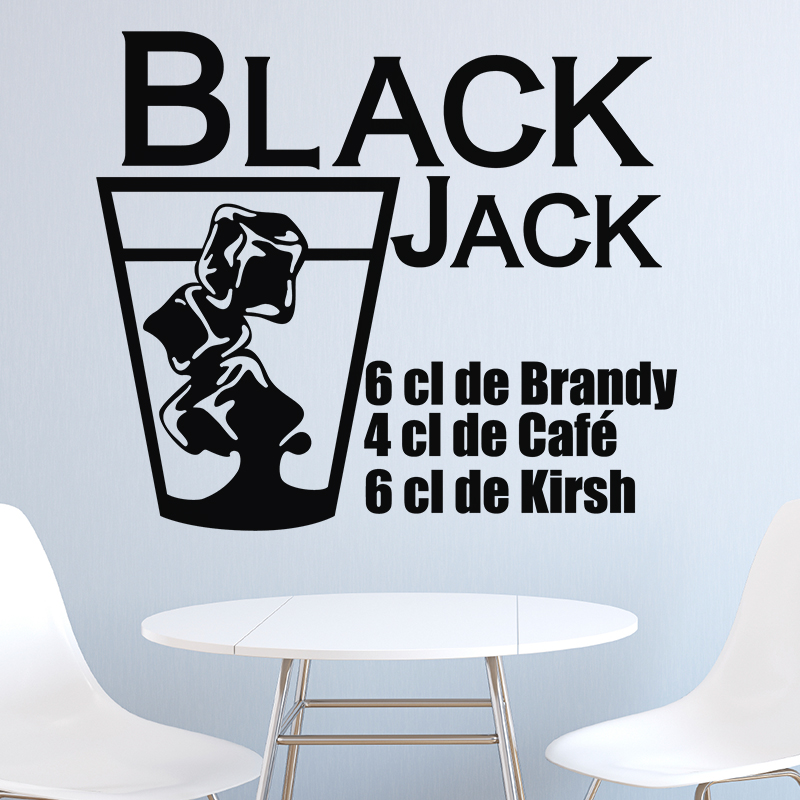Sticker cuisine recette Black Jack