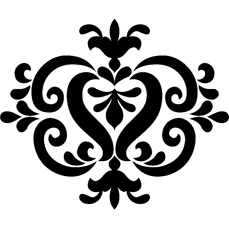 Sticker Design   motif baroque Stickers STICKERS ART ET 